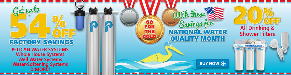 Get up to 54% Off Factory-Direct Savings on Whole House Water Systems! Plus 20% Off Drinking &amp; Shower Filters at www.pelicanwater.com. No Code Needed. 